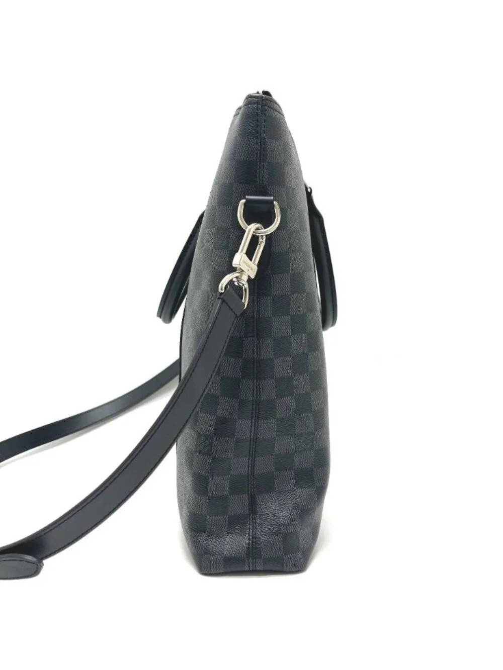 Louis Vuitton Tote Bag Anton Damier Graphite Canvas Noir Black